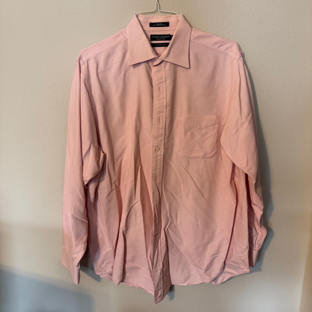 Daniel Cremieux Pink Checkered Shirt